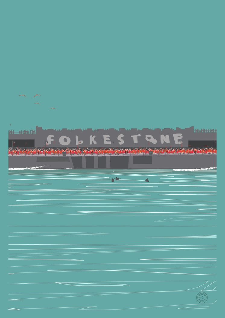 Folkestone Poster - The Most Wuthering Heights Day Ever