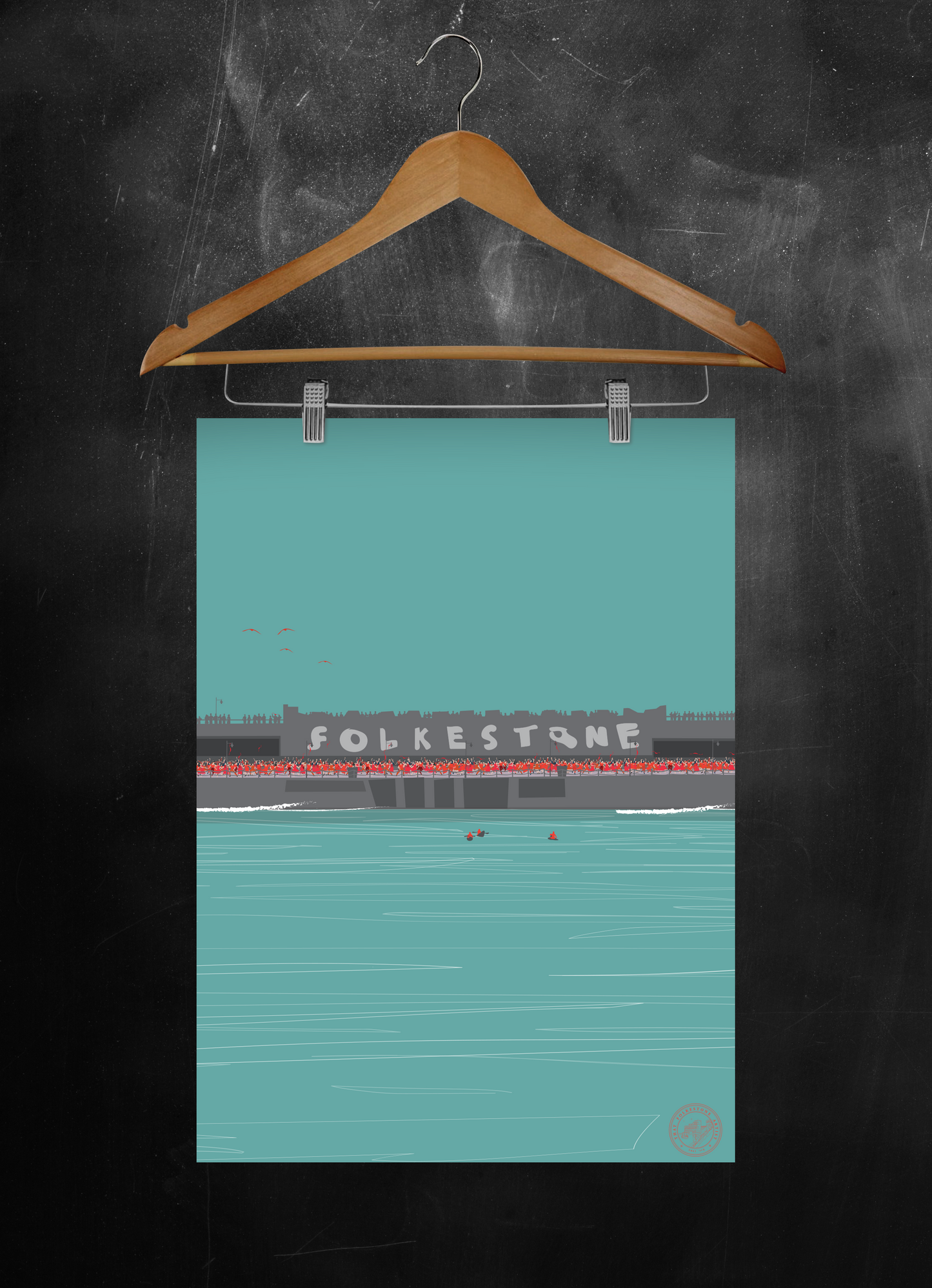 Folkestone Poster - The Most Wuthering Heights Day Ever