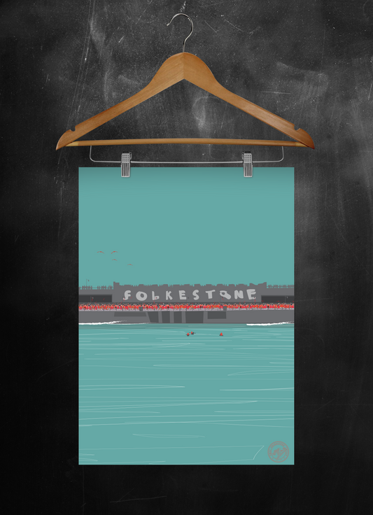 Folkestone Poster - The Most Wuthering Heights Day Ever