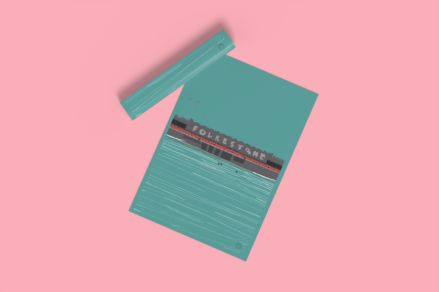 Folkestone Poster - The Most Wuthering Heights Day Ever