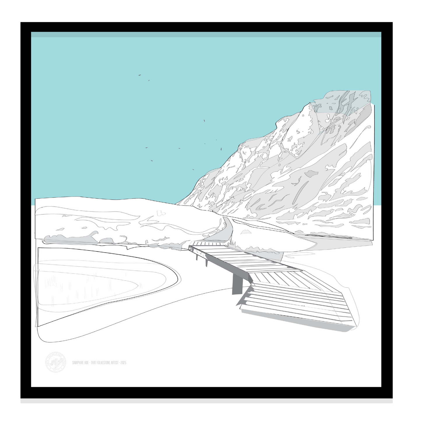 SAMPHIRE HOE | Original Print