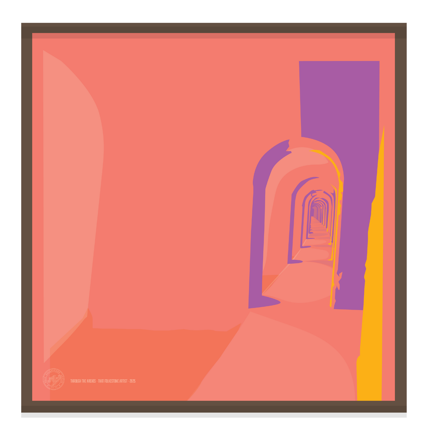 Through The Arches | Original Folkestone Art