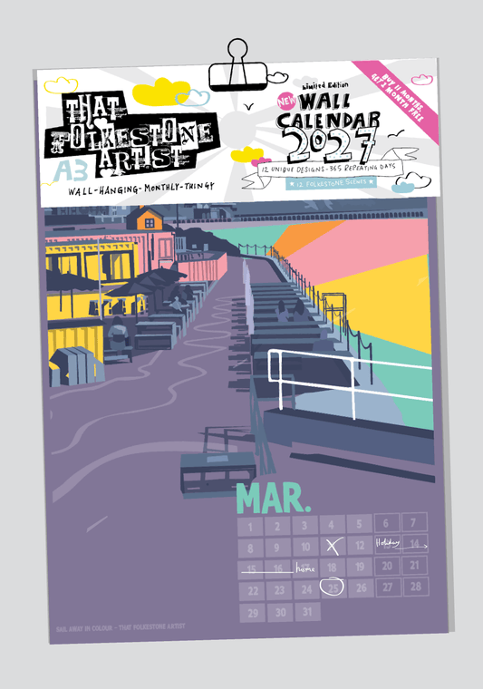 That Folkestone Artist Wall Calendar 2027