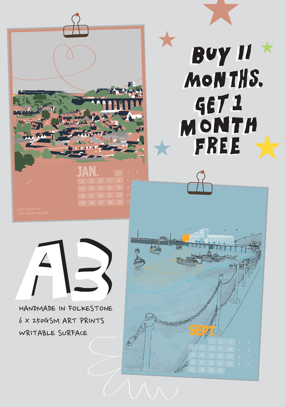 That Folkestone Artist Wall Calendar 2027