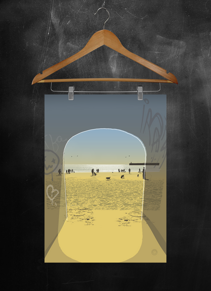 Folkestone Poster - Dogs on the Beach 2025
