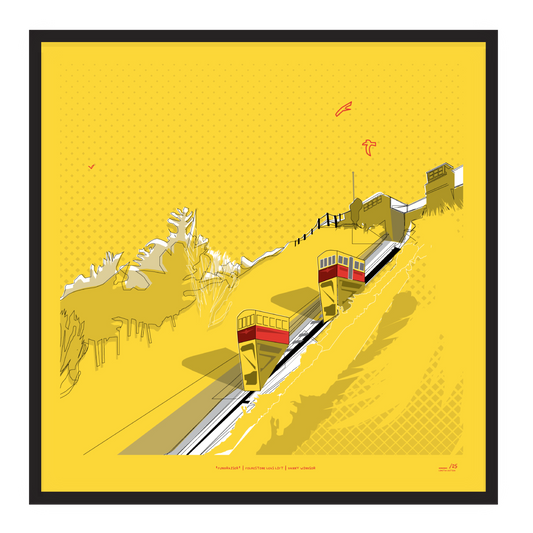 Leas Lift Print | 'Fundraiser' | Folkestone Art