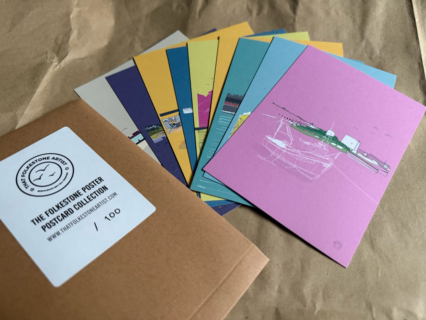 Folkestone Postcard Pack