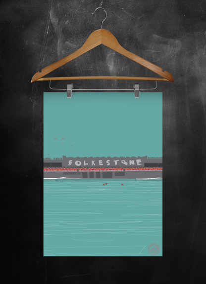 Folkestone Poster - The Most Wuthering Heights Day Ever