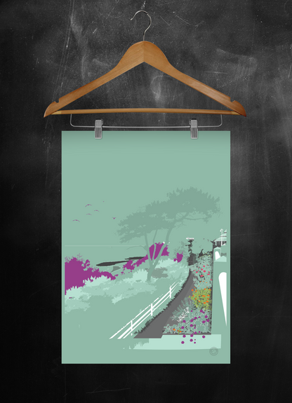 Purple & Green Leas | Folkestone Art