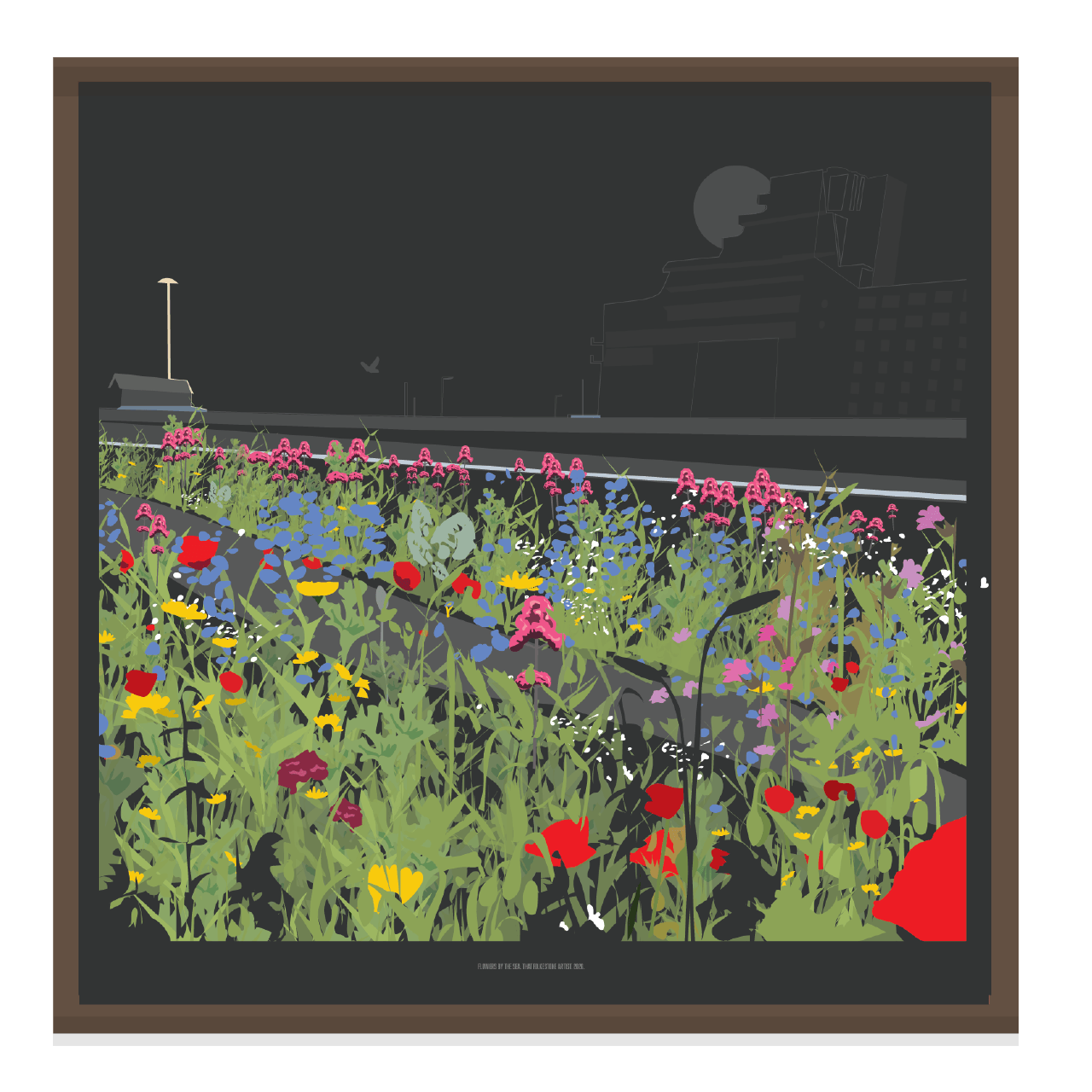 Flowers by the Sea | Limited Edition |  Folkestone Art