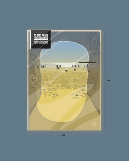 Folkestone Poster - Dogs on the Beach 2025